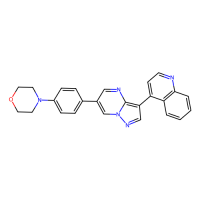 4-[4-(3-quinolin-4-ylpyrazolo[1,5-a]pyrimidin-6-yl)phenyl]morpholine，Moligand™，阿拉丁