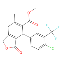 methyl 4-[4-chloro-3-(trifluoromethyl)phenyl]-6-methyl-3-oxo-4,7-dihydro-1H-2-benzofuran-5-carboxylate，Moligand™，阿拉丁