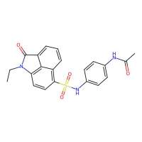 N-(4-(1-ethyl-2-oxo-1,2-dihydrobenzo[cd]indole-6-sulfonamido)phenyl)acetamide，438488-87-0，阿拉丁