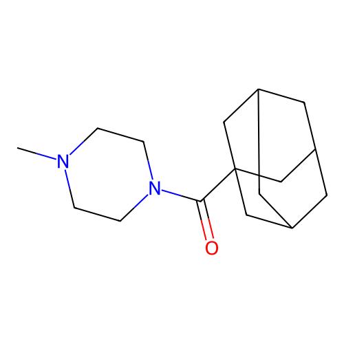 Adamantan-1-yl-(4-methyl-piperazin-1-yl)-methanone,313496-09-2,阿拉丁产品图