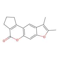 8,9-dimethyl-2,3-dihydrocyclopenta[c]furo[3,2-g]chromen-4(1H)-one，374702-15-5，阿拉丁