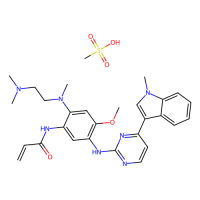 AZD-9291 mesylate，1421373-66-1，10mM in DMSO，阿拉丁