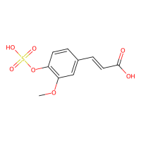 阿魏酸4-O-硫酸二钠盐,86321-29-1,≥98%,阿拉丁