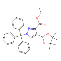 ethyl 4-(tetramethyl-1,3,2-dioxaborolan-2-yl)-1-(triphenylmethyl)-1H-pyrazole-3-carboxylate,2170134-91-3,97%,阿拉丁