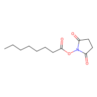 辛酸-N-琥珀酰亚胺酯，14464-30-3，≥97%，阿拉丁