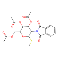 甲基3,4,6-三-O-乙酰-2-脱氧-2-邻苯二甲酰亚氨基-1-硫代-β-D-吡喃葡萄糖苷,79528-48-6,≥98%(HPLC)(N),阿拉丁