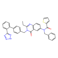 N-benzyl-N-[2-ethyl-4-oxo-3-[[4-[2-(2H-tetrazol-5-yl)phenyl]phenyl]methyl]quinazolin-6-yl]thiophene-2-carboxamide，Moligand™，阿拉丁