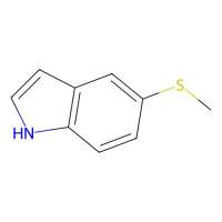 5-(甲硫基)-1H-吲哚，77248-65-8，≥98%，阿拉丁