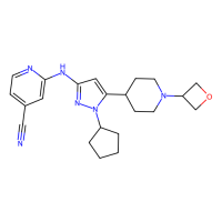 2-[[1-cyclopentyl-5-[1-(oxetan-3-yl)piperidin-4-yl]pyrazol-3-yl]amino]pyridine-4-carbonitrile，Moligand™，阿拉丁