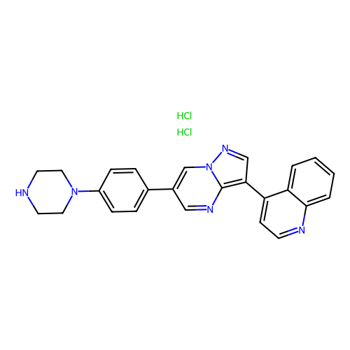 LDN 193189 dihydrochloride，1435934-00-1，10mM in Water，阿拉丁产品图