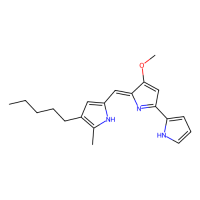 Prodigiosin,凋亡因子，82-89-3，Moligand™, ≥95%，阿拉丁