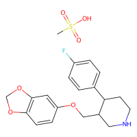 甲磺酸帕罗西汀,217797-14-3,10mM in DMSO,阿拉丁