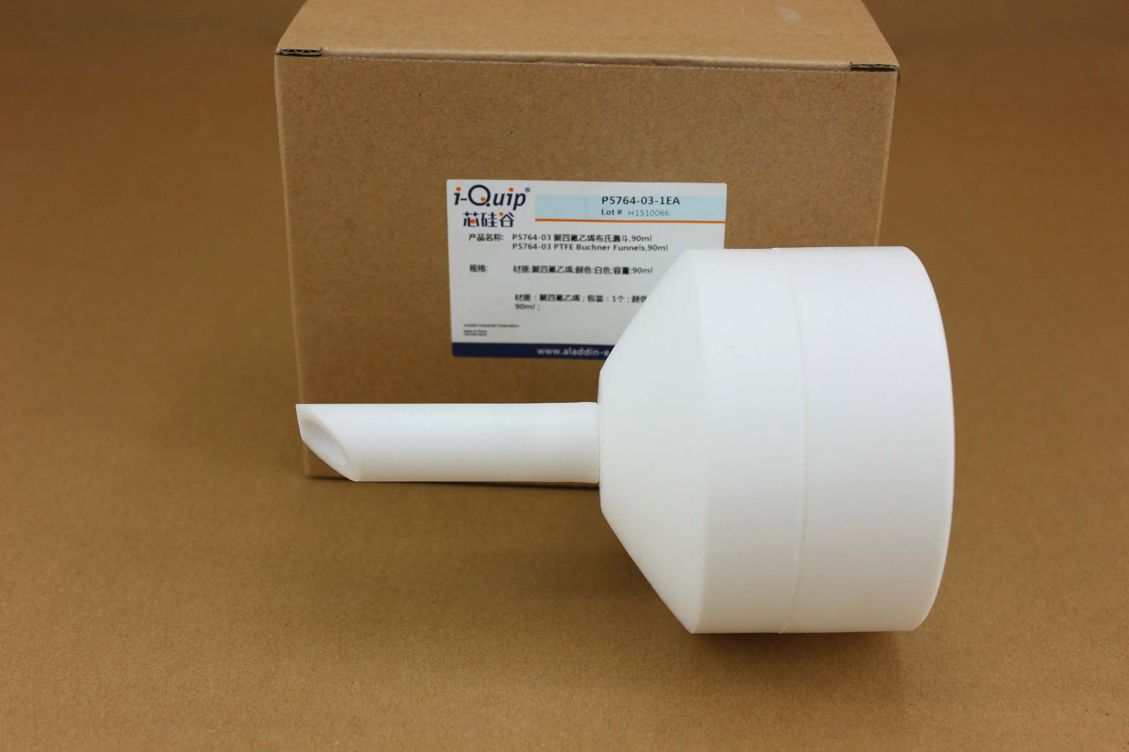 聚四氟乙烯布氏漏斗，i-Quip™, 颜色:白色;容量:90ml产品图