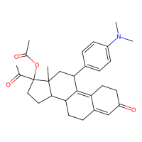 醋酸乌利司他，126784-99-4，Moligand™, 10mM in DMSO，阿拉丁