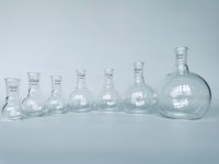 单颈平底烧瓶，i-Quip™, 材质:高硼硅玻璃