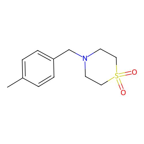 4-(4-甲基苄基)硫代吗啉1,1-二氧化物,477858-35-8,≥98%,阿拉丁产品图