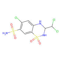 三氯噻嗪,133-67-5,Moligand™, 10mM in DMSO,阿拉丁