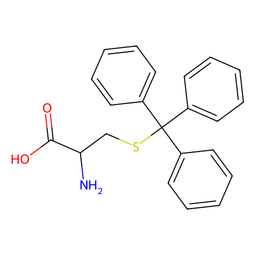S-三苯甲基-L-半胱氨酸，2799-07-7，10mM in DMSO，阿拉丁