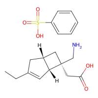 Mirogabalin besylate,1138245-21-2,10mM in DMSO,阿拉丁