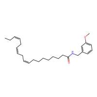 N-(3-Methoxybenzyl)-(9Z,12Z,15Z)-octadecatrienamide,883715-23-9,10mM in DMSO,阿拉丁
