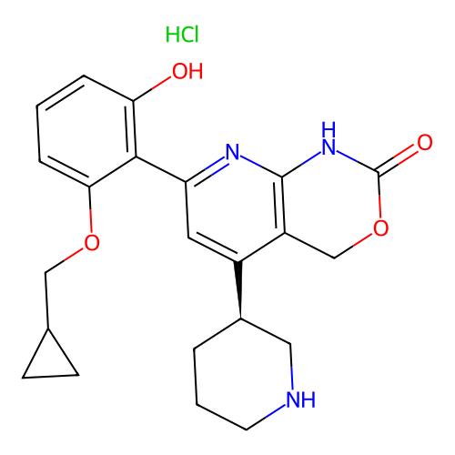Bay 65-1942 hydrochloride,600734-06-3,10mM in DMSO,阿拉丁产品图