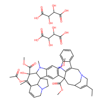 酒石酸长春瑞滨，125317-39-7，10mM in DMSO，阿拉丁