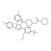 p53 and MDM2 proteins-interaction-inhibitor (chiral)，939981-37-0，10mM in DMSO，阿拉丁