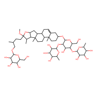 甲基原薯蓣皂苷,54522-52-0,10mM in DMSO,阿拉丁