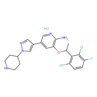 盐酸克唑替尼,1415560-69-8,10mM in DMSO,阿拉丁