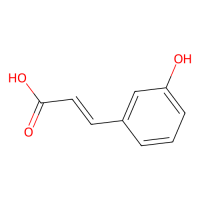 反式-3-羟基肉桂酸,14755-02-3,10mM in DMSO,阿拉丁