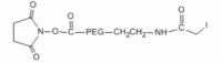 碘代乙酰基 PEG N-羟基琥珀酰亚胺, IA-PEG-NHS,MW 2000 Da,阿拉丁