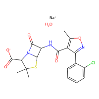 邻氯西林钠一水合物,7081-44-9,10mM in DMSO,阿拉丁