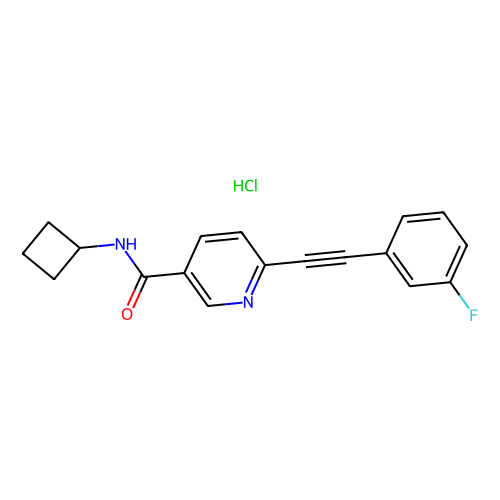 VU 0360172 盐酸盐，1309976-62-2，≥98%(HPLC)，阿拉丁产品图