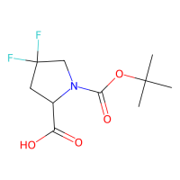 N-Boc-4,4-二氟-L-脯氨酸，203866-15-3，≥97%，阿拉丁