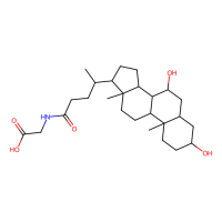 甘氨鹅脱氧胆酸，640-79-9，Moligand™, 10mM in DMSO，阿拉丁