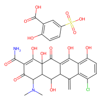甲环素磺基水杨酸盐，73816-42-9，10mM in DMSO，阿拉丁