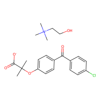 胆碱非诺贝特,856676-23-8,10mM in DMSO,阿拉丁