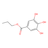 没食子酸丙酯,121-79-9,10mM in DMSO,阿拉丁