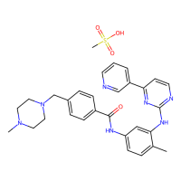 伊马替尼甲磺酸盐,220127-57-1,10mM in DMSO,阿拉丁