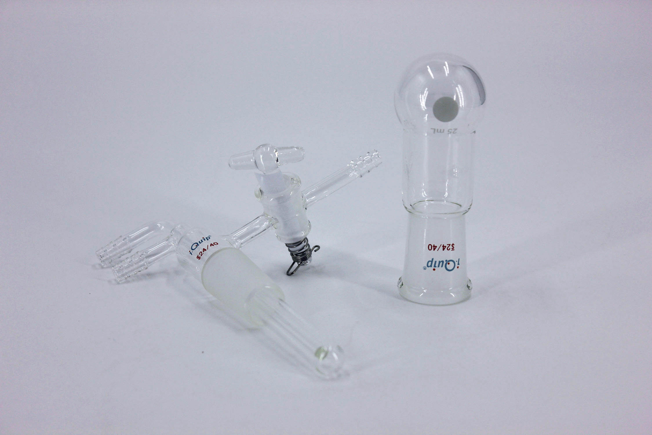 微量升华器,i-Quip™, 长颈圆底烧瓶容积:25ml;玻璃节门:2mm;磨口:24/40产品图
