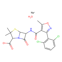 双氯西林钠盐一水合物,13412-64-1,10mM in DMSO,阿拉丁