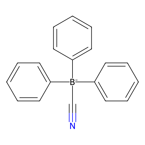 cyanotriphenylborate，47107-21-1，Moligand™，阿拉丁产品图