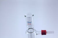 直型冷凝器,具可拆式小咀,i-Quip™, 材质:高硼硅玻璃;颜色:透明
