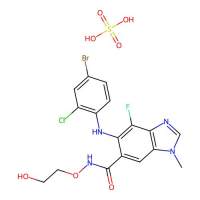 Selumetinib sulfate,943332-08-9,10mM in DMSO,阿拉丁