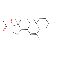 甲地孕酮,3562-63-8,Moligand™, 10mM in DMSO,阿拉丁