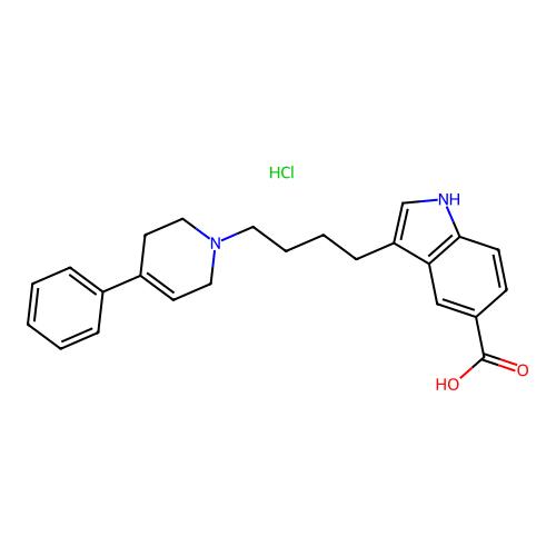 Carmoxirole hydrochloride,115092-85-8,10mM in DMSO,阿拉丁产品图