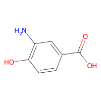 3-氨基-4-羟基苯甲酸,1571-72-8,10mM in DMSO,阿拉丁