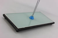 玻璃面滴定台,i-Quip™, 底座厚度6mm;底座尺寸:300×150mm;杆直径×长度:10×650mm