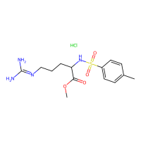 Nα-对甲苯磺酰基-L-精氨酸甲酯盐酸盐,1784-03-8,10mM in DMSO,阿拉丁