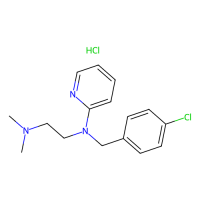 盐酸氯吡胺，6170-42-9，10mM in DMSO，阿拉丁